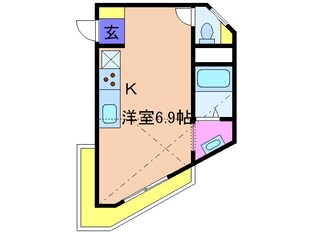 吉永ビル鼓が滝駅前の物件間取画像